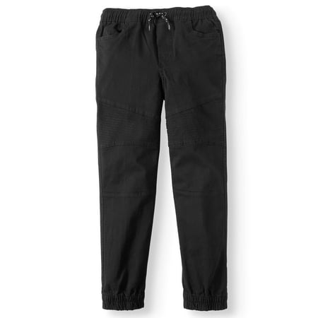 Tony Hawk Pull On Stretch Twill Moto Jogger Pant (Big (Best Jogger Pants Brand)