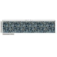 thumbnail image 2 of Nautical Fabric by the Yard Upholstery, Various Patches of Denim in Sea with Sailor Knot Rope on Foreground Image Art Print, Decorative Fabric for DIY and Home Accents, Blue by Ambesonne, 2 of 4