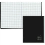 Professional Computation/laboratory Notebook, Quadrille Rule, Black Cover, 9.25 X 7.25, 96 Sheets | Bundle of 5 Each