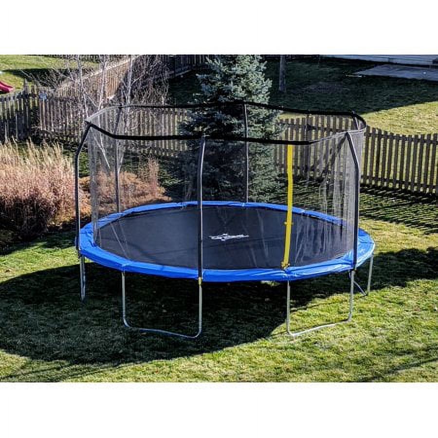 Airzone 14' Trampoline, with Safety Enclosure, Blue - image 2 of 4