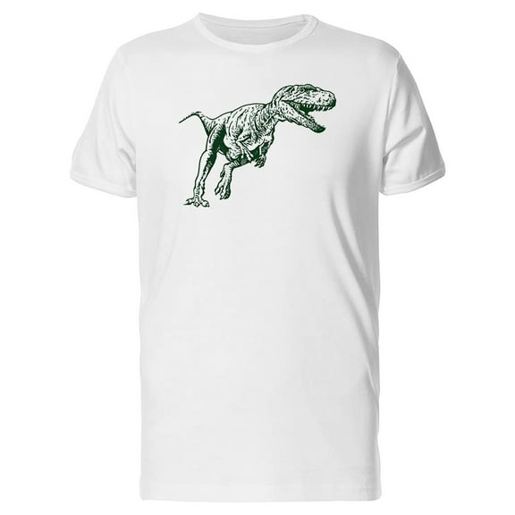Green Dinosaur Sketch Tee Men's -Image by Shutterstock