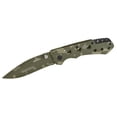 thumbnail image 1 of Navaja Bloqueo Hoja Lisa Camuflaje Verde Camping Wallis K900609, 1 of 4