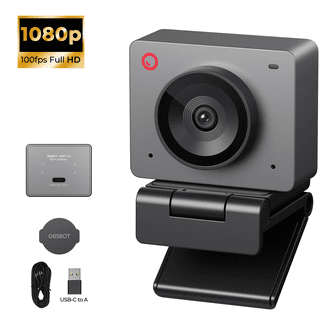Anker, Webcam, 2K Ultra-Clear Resolution, AI Noise Canceling Mics