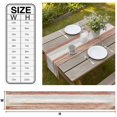 thumbnail image 3 of Barn Red Wooden Table Runner Contemporary Shabby Distressed Tablerunners 14 x 72 Inch, Table Decorations Tabletop Scarf for Summer Gathering Holiday Farmhouse Kitchen Dining Decor, 3 of 8