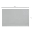 thumbnail image 6 of REGALWOVEN Cotton and Linen Placemats, Set of 4 Rustic Placemats for Dining Table Decor Washable Kitchen Table Mat Wipe Clean Light Gray 18.1x11.8inch, 6 of 6