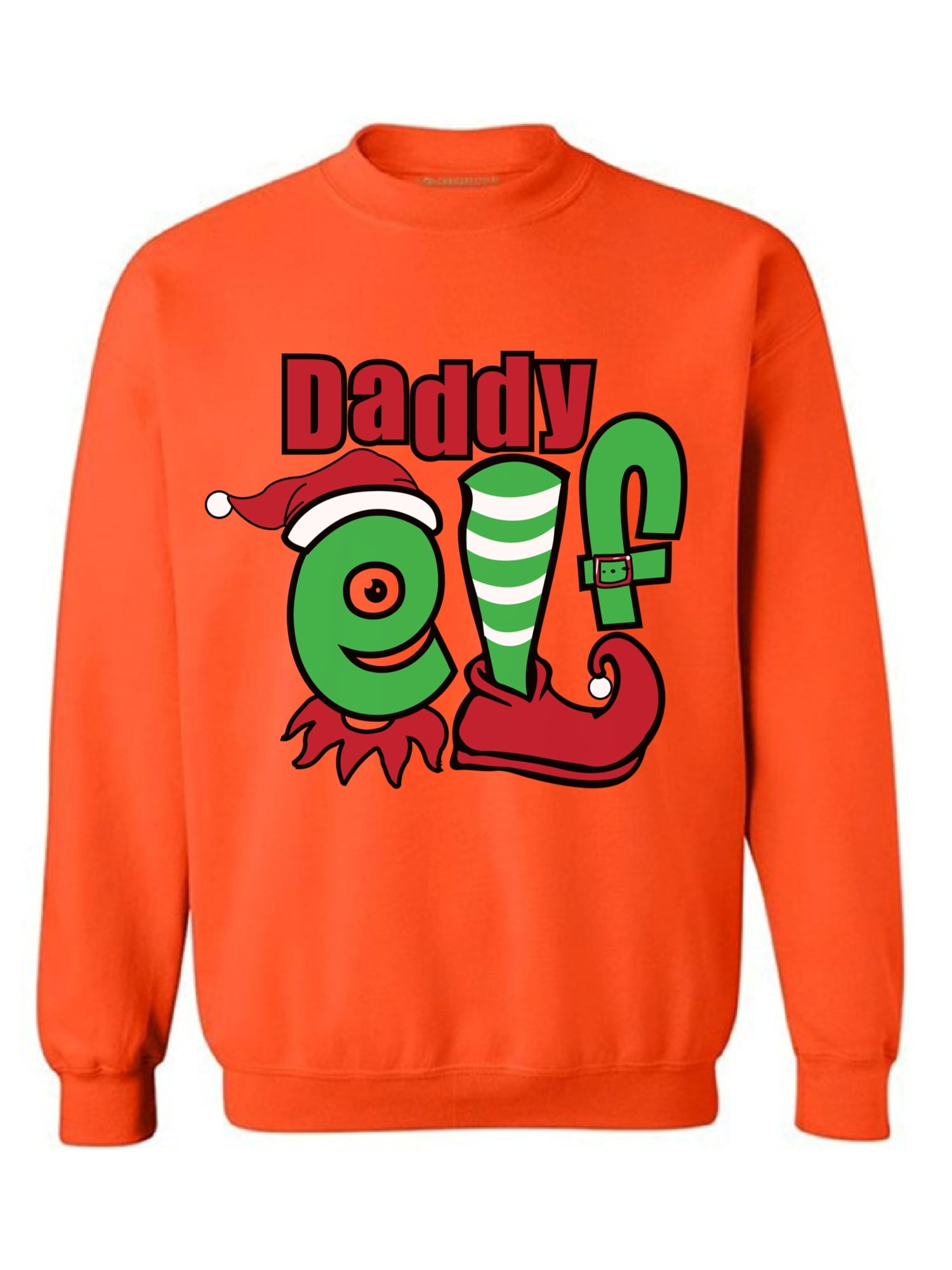 Awkward Styles - Awkward Styles Daddy Elf Christmas Sweatshirt Funny ...