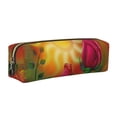 thumbnail image 1 of Easygdp Rose Psychedelic para Estuche de Lápices de Cuero, Estuche de Papelería de Cuero, Estuche de Gran Capacidad con Cremallera, 1 of 7