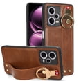 thumbnail image 1 of Funda de teléfono para Poco X5 5G Dama Wrist Band + Cristal 9D, 1 of 5