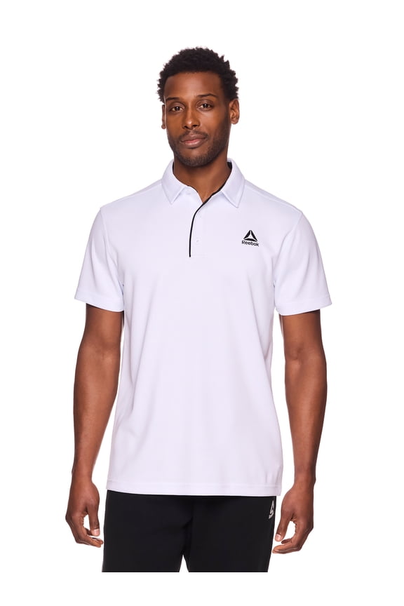 Men's and Big Men's Performance Polo Shirt, Sizes XS-5XL