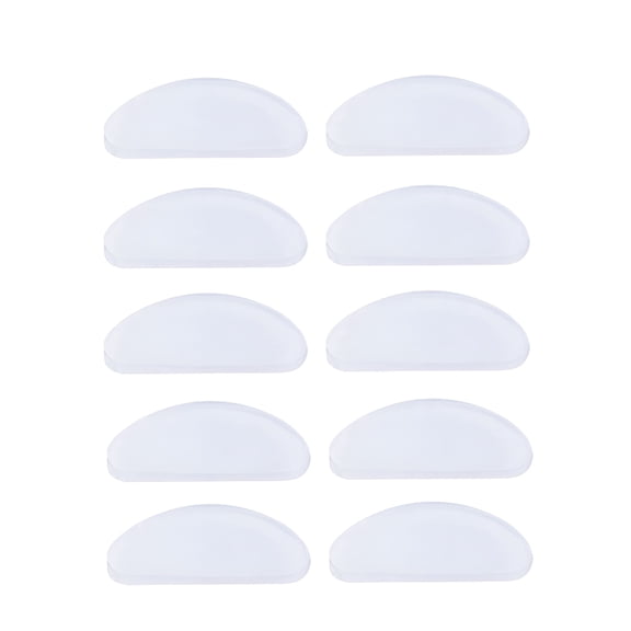 GJX 5 pairs of adhesive nose pads,glasses pads,non-slip silicone nose pads for glasses,sunglasses,1.5 mm