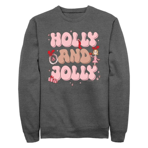 Men's Dr. Seuss Holly And Jolly Sweatshirt