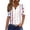 White, variant on Womens Tops T-Shirts Patriotic Shirts Graphic 4Th of July Short Sleeve America 250Th V Neck Oversized Shirt Plus Size Tunic Tee