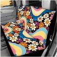 thumbnail image 3 of Binienty Boho Hippie Automotive Seat Covers Full Set for Women Girly Car Interior Decor Car Seat Covers with Steering Wheel Cover Headrest Cover Easy to Install Automotive Accessories, 14 Pack, 3 of 8