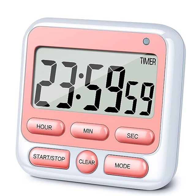 Digital Screen Kitchen Timer Alarm Clock Large Display Home Cooking