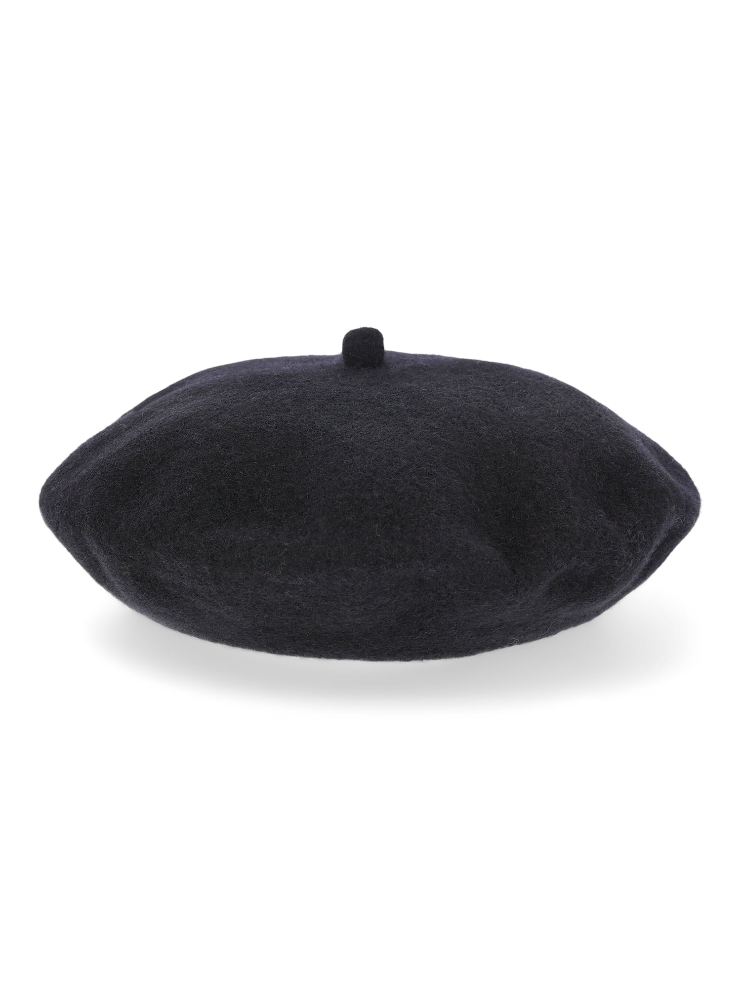 No Boundaries Women's Solid Beret, One Size, Raspberry - Walmart.com