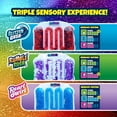 thumbnail image 5 of GooToobz | Sensory Squeezable Fidget with Glitter, Beads | Non-Toxic | Rumble Rush Purple, 5 of 6