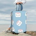 thumbnail image 4 of Wukai Cartoon Sushi Elastic Luggage Cover: Personalized Protection for Your Suitcase - Fits 19~29-inch, Washable & Durable Travel Companion-Large, 4 of 8