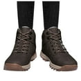 thumbnail image 5 of KaLI_store Men's Work Boots Mens Winter Snow Boots Warm Shoes Lightweight Outdoor Hiking Boots for Men Coffee,12, 5 of 5