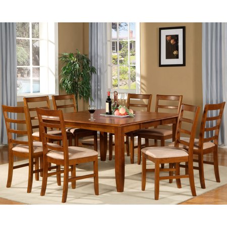 dining piece square table sbr formal leaf chairs
