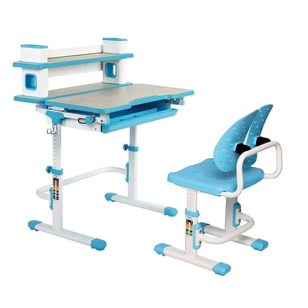 Armstrong Kids Desk Chair Set Built In Bookshelf Ergonomic Armstrong Kids Desk Chair Set Built