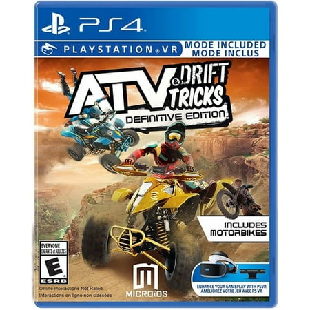 ATV Drift & Tricks Definitive Edition, Maximum Games, PlayStation 4, (Best Drift Racing Games)