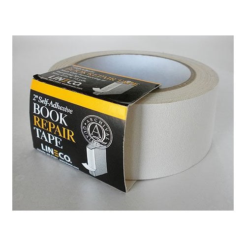 White Binding Tape Fabric Repair Tape Book Binding Tape Vinyl Repair Tape 2 Inch 