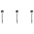 thumbnail image 3 of jesticaly 2Pcs Stainless Solar LED Lawn Lamp IP44 Outdoor Garden Pathway Landscape Lamp Warm White 3Set, 3 of 6
