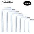 thumbnail image 4 of 7Pcs L Shape Square Head Wrench Square Key Wrench Screwdriver 3/4/5/6/7/8/10mm Hand Tool, 4 of 5