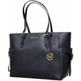 thumbnail image 2 of Michael Kors Gilly Large Jet Set Drawstring Top Zip Tote Black Saffiano Leather, 2 of 3