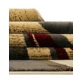 thumbnail image 6 of Unique Loom Barista Collection Area Rug - Ngada (6' x 9' Rectangle Beige/Red), 6 of 7