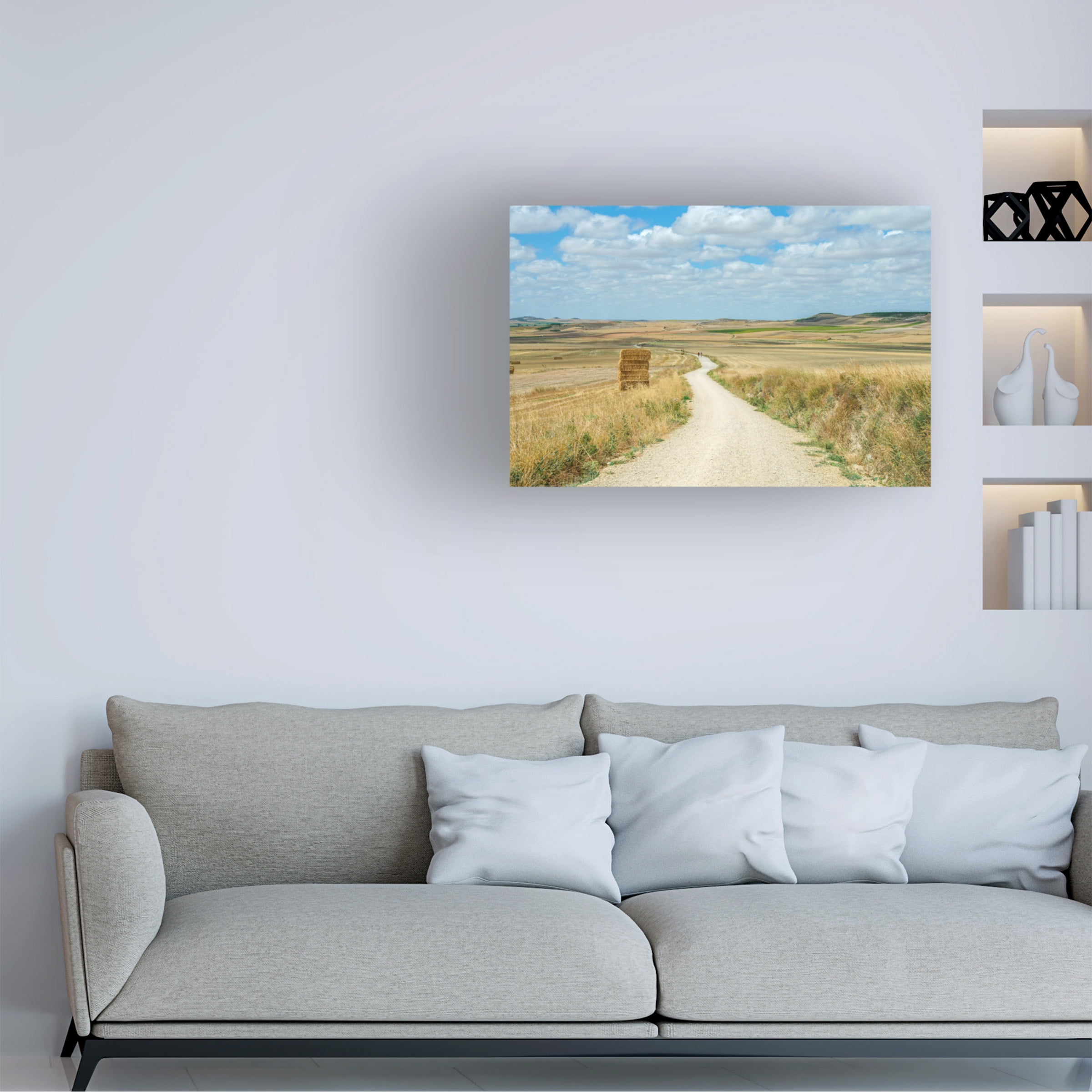Ben Heine 'Santiago de Compostela pilgrimage 165' Canvas Art