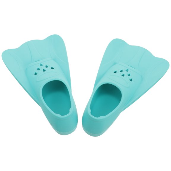 GETAJGHSD 1Pair Lightweight Silicone Diving Fins Swim Flippers for Pool and Sea Use Light Green