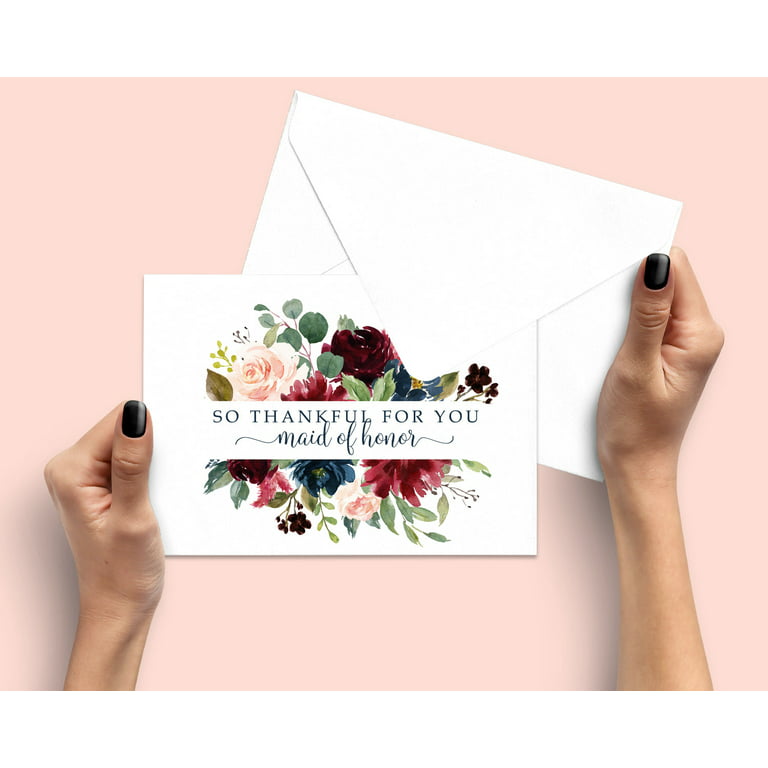 Floral Bridal Shower Blank Invitations With Envelopes, Floral, 20-Count -  Papyrus