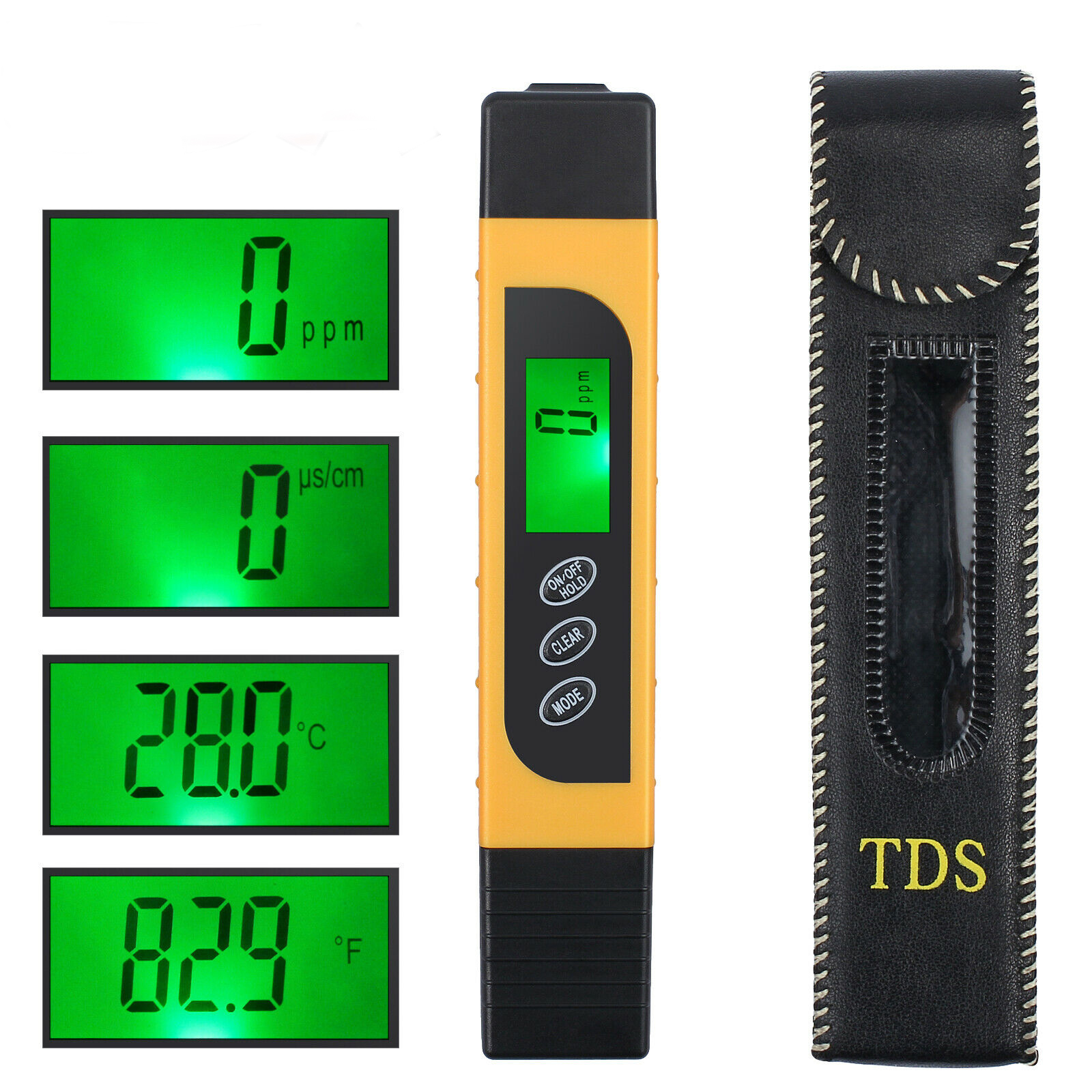 Water Quality Tester, Accurate and Reliable, TDS Meter, EC Meter