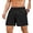 Black, variant on PINSPARK Men's Workout Shorts 5" Lightweight Running Shorts Quick Dry Athletic Gym Shorts with Zip Pocket Towel Loop