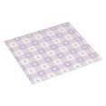 thumbnail image 2 of Naloa Floral Purple Buffalo Plaid Dish Drying Mat for Kitchen Counter, Heat Resistant Drainer Mats, Absorbent Draining Mat,Dish Rack Pad,16"x18", 2 of 8