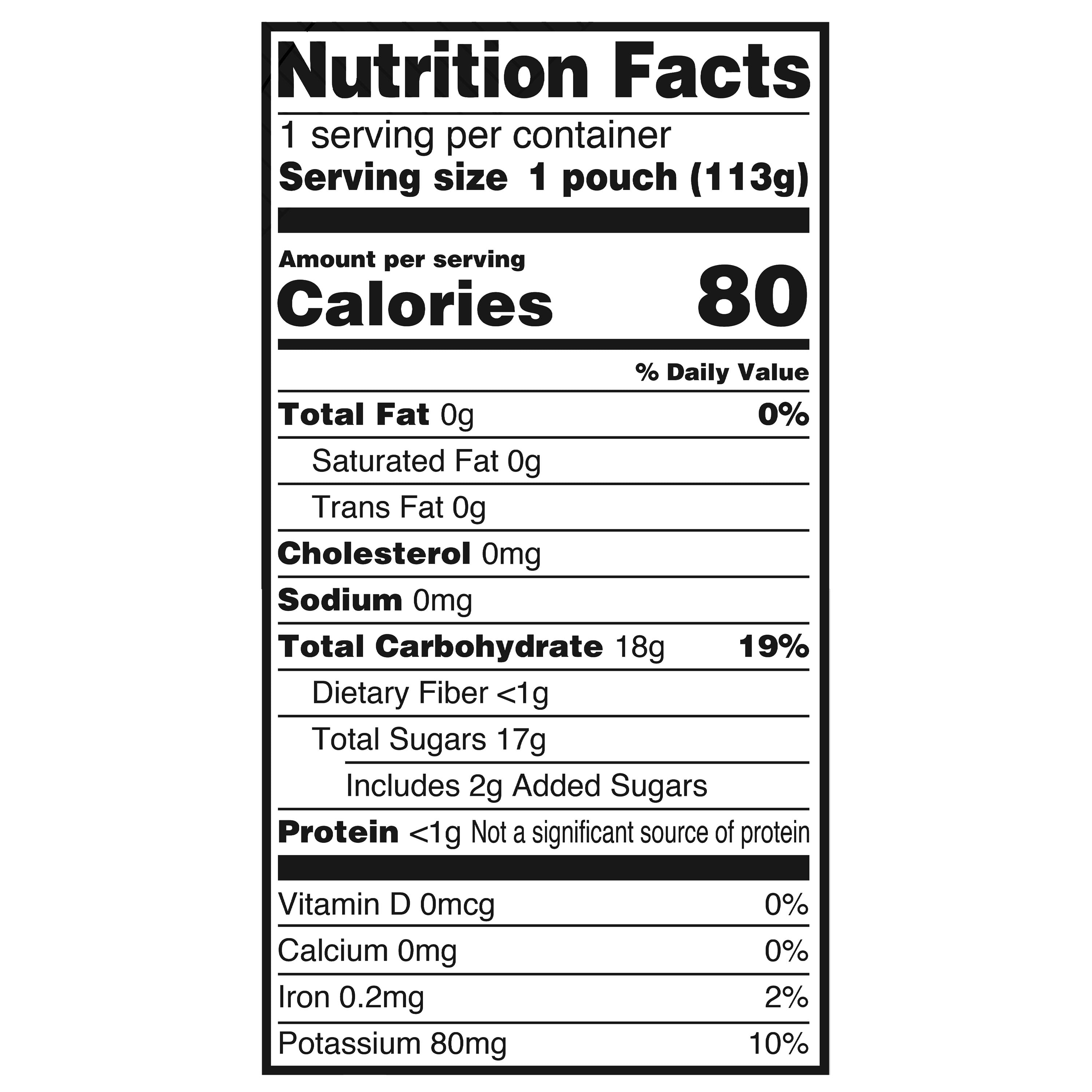 (6 pack) Parent's Choice Stage 2 Baby Food Apple, Cinnamon, and Oats Fruit and Cereal Puree, 4 oz Pouch