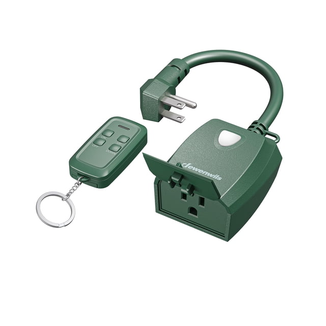 Atenuador exterior DEWENWILS para guirnaldas de luces de alcance de 100 pies