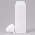 thumbnail image 3 of TrueCraftware- Set of 12 Squeeze Condiment Wide Mouth Dispensing Bottles 32 oz Clear- Plastic Squeeze Bottle For Sauces Spreads Ketchup Mustard Mayo, 3 of 7