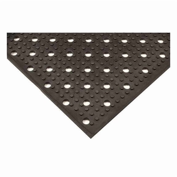 Notrax Reversibl Drainage Mat,Black,3 ft.x4 ft. T23S0034BL