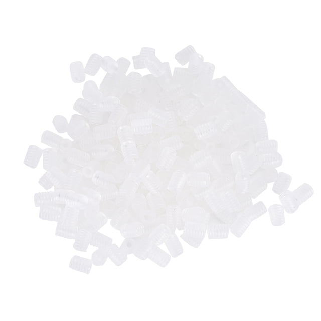 Transparent Rope Buckle400Pcs Adjustment Buckle Silicone Adjustment Buckle Rope Adjustment Buckle Compact and Lightweight