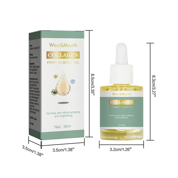 Aceite Corporal Reafirmante Hidratante Antiarrugas Y Aclarante Mejora La Elasticidad De La Piel Aceite Corporal Hidratante Y Humectante 30ml el esencial