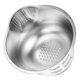 thumbnail image 5 of Cesta para lavar verduras y frutas, colador de acero inoxidable, escurridor para cocina, 5 of 8