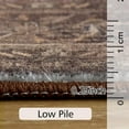 thumbnail image 2 of Boho Area Rug 5x7 ft – Machine Washable Indoor Carpet with Non-Slip Backing, Low Pile Rug for Bedroom, Living Room, Dining Area, Nursery, 2 of 8