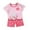 D09, variant on Toddler Short Sleeve Tree Print Casual Pocket Shorts Suit Kids Baby Girls 6-9 Months