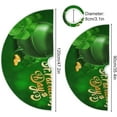thumbnail image 3 of GZHJMY St. Patrick's Day Christmas Tree Skirt 48", St. Patrick's Day Tree Skirt Double Layers Polyester Easter Tree Skirt for St. Patrick's Day Holiday Party Decoration, 3 of 6