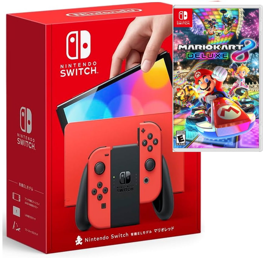 Nintendo Switch Super Game Console - OLED Model: Mario Red Nintendo Switch Super Game Console - OLED Model: Mario Red