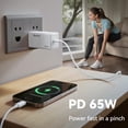 thumbnail image 2 of Cargador GaN Bwine de 65 W, 2 adaptadores y 2 cables USB-C, 2 of 7