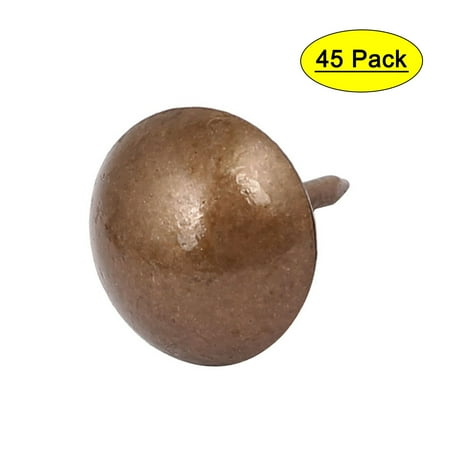 

7/16 Dia Upholstery Nail Decorative Tack Stud Push Pin Thumbtack 45PCS