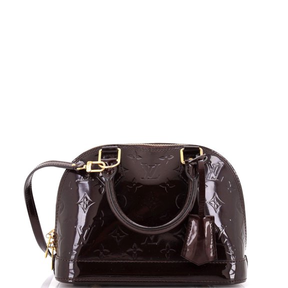 Pre-Owned Alma Handbag Monogram Vernis BB By Rebag